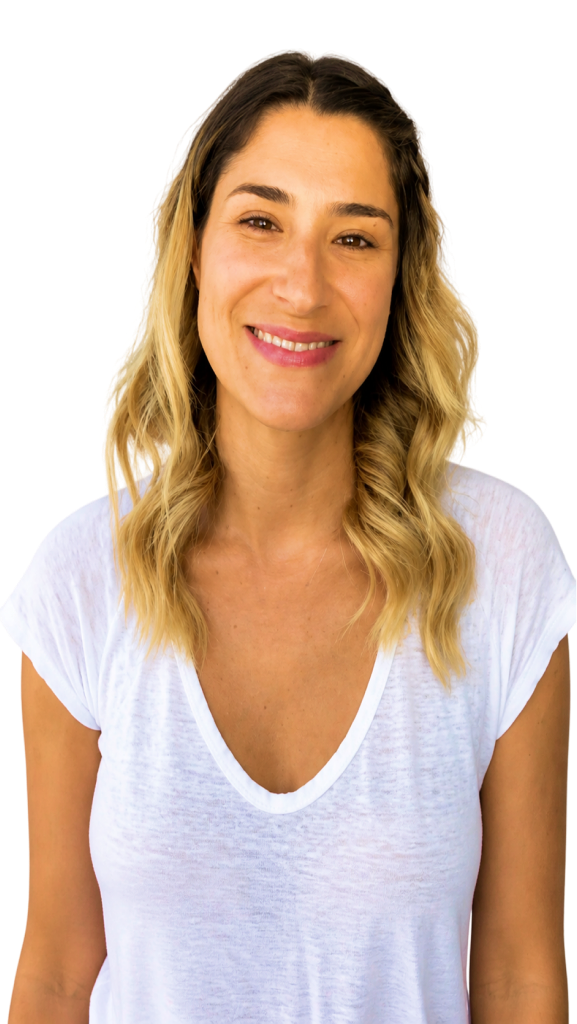 Client smiling