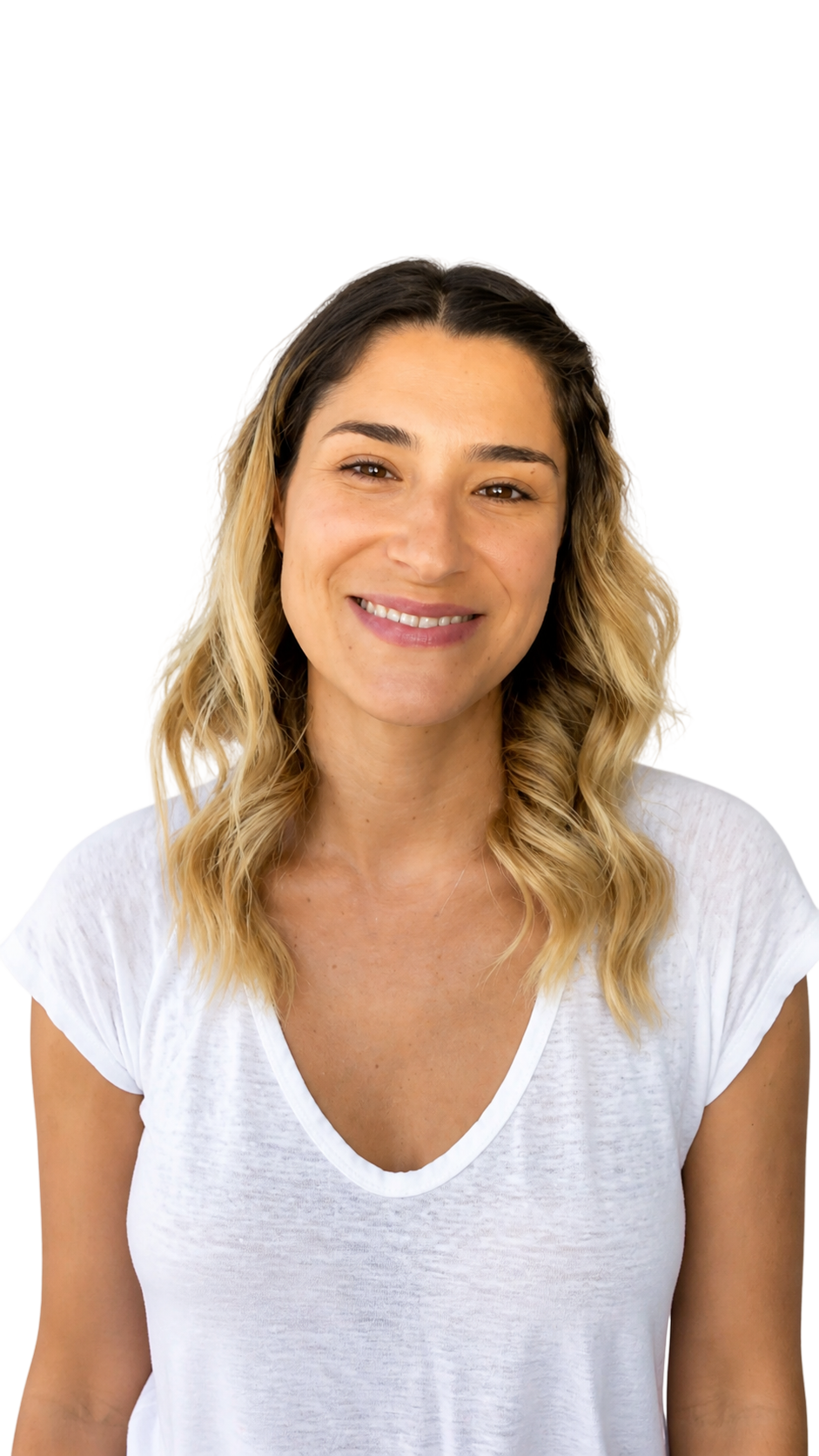 Client smiling